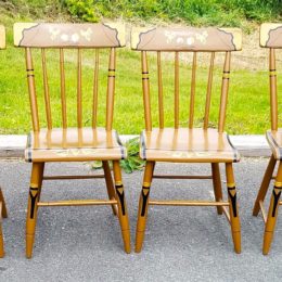 Set of Six Country Dining Chairs