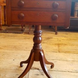 19th C Two Drawer Stand